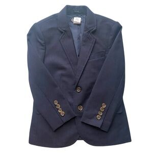 CREWCUTS Thompson Wool Suit Jacket in Navy size 4-5